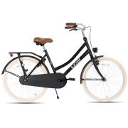 SJOEF City Meisjesfiets 26 inch - Mat Zwart (tweede kansje)
