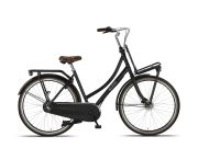 Altec Retro Transportfiets 28inch Dames 50cm Mat Zwart