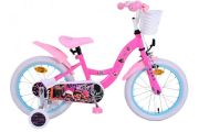 Dolls Kinderfiets - Meisjes - 16 inch - Roze