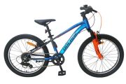 Volare Boost Kinderfiets - 24 inch - 21 Speed - Blauw/Grijs