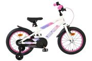 Volare Lily Kinderfiets - Meisjes - 16 inch - Wit Roze Paars