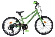 Volare Venom Kinderfiets - Jongens - 18 inch - Groen - Twee handremmen