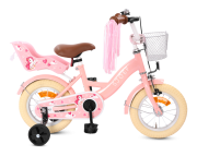 SJOEF Dolly Meisjesfiets 12 inch - Roze (tweede kansje)