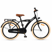 SJOEF Urban Jongensfiets 24 inch - Mat Zwart