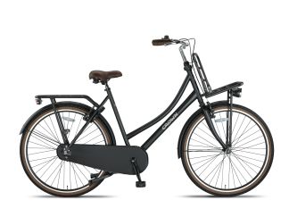 Crown Paris Transportfiets 28 inch v-brakes 57 cm Mat Zwart
