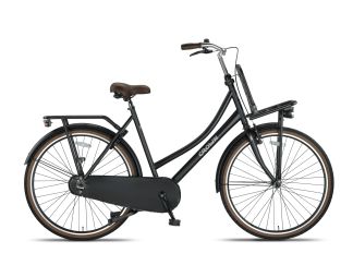 Crown Holland Transportfiets 57cm Mat Zwart