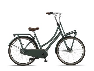 Altec Retro Transportfiets 28inch Dames 53cm Groen Metalic
