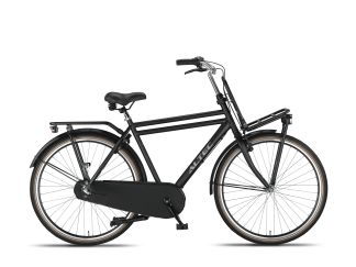 Altec Dutch 28inch Transportfiets N-3 Heren 50cm Mat Zwart