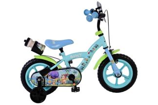 Bluey Kinderfiets - Jongens - Mag Wheels - 12 inch - Blauw