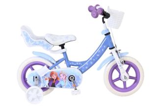 Disney Frozen Kinderfiets - Meisjes - Mag Wheels - 12 inch - Blauw