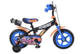 Hot Wheels Kinderfiets - Jongens - Mag Wheels - 12 inch - Zwart