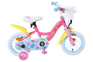 Peppa Kinderfiets - Meisjes - 12 inch - Roze