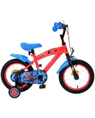 Marvel Spider-Man Kinderfiets - Jongens - 14 inch - Rood/Blauw