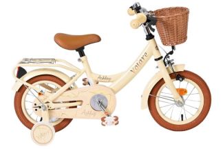 Volare Ashley Kinderfiets - Meisjes - 12 inch - Creme