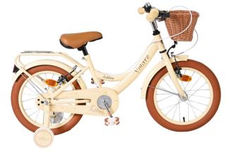 Volare Ashley Kinderfiets - Meisjes - 16 inch - Creme - Twee Handremmen