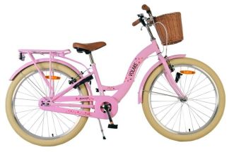 Volare Blossom Kinderfiets - Meisjes - 24 inch - Roze - Twee handremmen