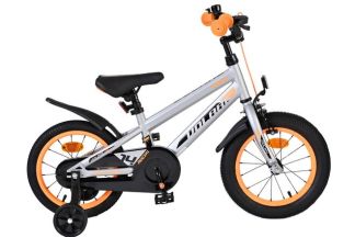 Volare Rocky Kinderfiets - Jongens - 14 inch - Grijs