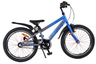 Volare Rocky Kinderfiets - 20 inch - 3 speed - Blauw/Grijs