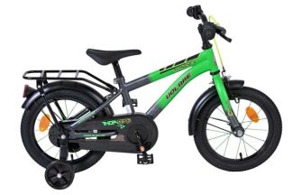 Volare Thombike Kinderfiets - Jongens - 14 inch - Groen/Grijs