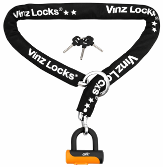 VINZ Tibba Fietsslot ART 2 - 150cm