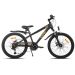 SJOEF Climb Jongensfiets / Mountainbike 22 inch | 6 Versnellingen | Schrijfremmen | Zwart
