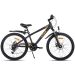 SJOEF Climb Jongensfiets / Mountainbike 24 inch - 8-12 Jaar - 6 versnellingen - Schijfremmen - Zwart (tweede kansje)