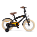 SJOEF Cruise Jongensfiets 14 inch - Mat Zwart