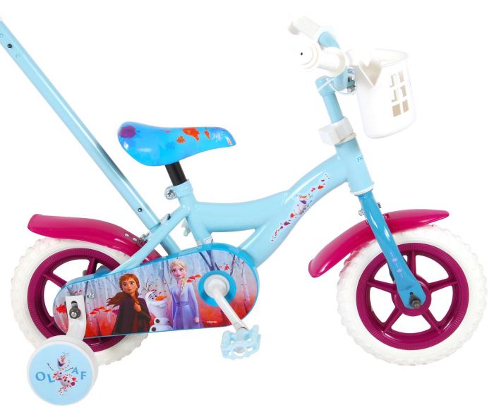 Disney Frozen 2 Kinderfiets - Meisjes - 10 inch - Blauw/Paars