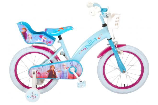 Disney Frozen 2 - Kinderfiets - Meisjes - 16 inch - Blauw/Paars