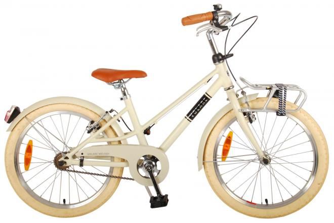 Volare Melody Kinderfiets - Meisjes - 20 inch - Zand - Twee Handremmen -  Prime Collection
