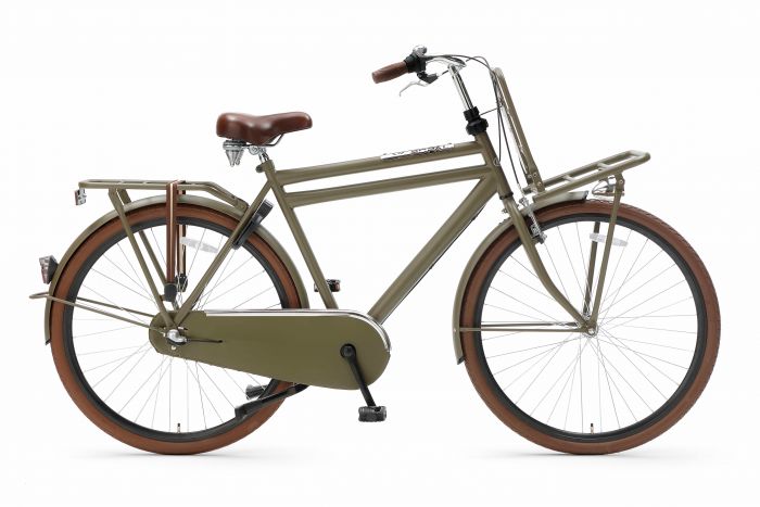 Popal Daily Dutch Basic+ Herenfiets 28 inch Army Green - 3 versnellingen