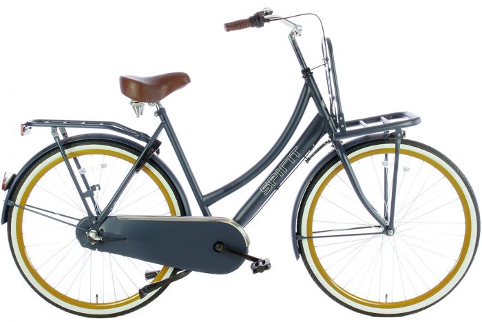 Spirit Cargo Transportfiets 3 versnellingen 28 inch - Jeans Blauw