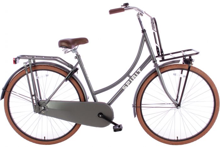 Spirit Omafiets Deluxe Plus 28 inch - Mat Grijs